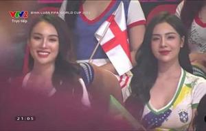 Danh tính hot girl mặc áo Brazil gây sốt ở 'Nóng Cùng World Cup'