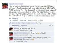 SIM hack: "Mua 1 tỷ GB dung lượng 3G Mobifone chỉ 300 ngàn đồng"