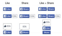 Facebook sẽ đổi giao diện nút Like và Share