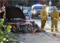 hiện trường "tai nạn thảm khốc" của sao Fast&Furious
