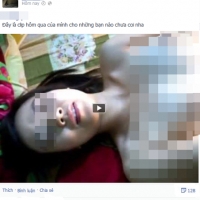 Sốc với cô gái Hà Nội liên tiếp tung clip sex lên facebook