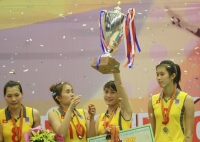 Đánh bại Thái Lan, tuyển bóng chuyền nữ Việt Nam vô địch