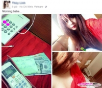 Hot girl khoe được cho tiền sau khi ngủ qua đêm với trai