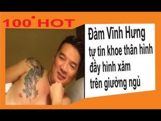 Đàm Vĩnh Hưng livestream khoe thân hình đầy hình xăm