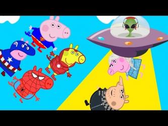 Phim hoạt hình Peppa Pig Spiderman dành cho các bé yêu