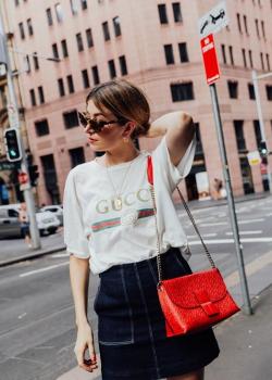 Cận cảnh áo thun 20 triệu của Gucci - vãi áo thun :))