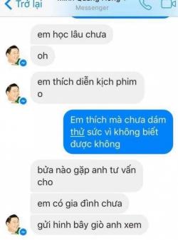 Loạt tin nhắn gạ gẫm trai lạ nghi của Minh Béo - ngựa quen đường cũ?