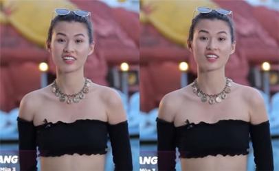 Áo crop top hở vai của Hoàng Thùy Linh - mặc thế này khác gì mặc bra ra đường