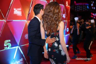 Hồ Ngọc Hà - Kim Lý sóng đôi đi tiệc