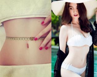 Mỹ nhân vượt mặt Ngọc Trinh về vòng eo 56