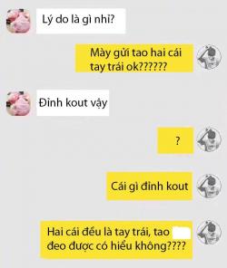 Khi mua găng tay gặp bán hàng online khốn lạn =]]