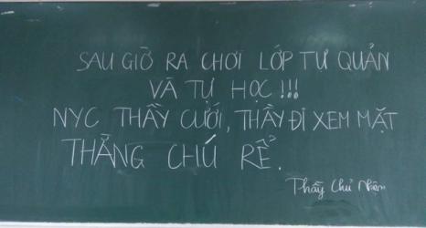 Nghe tin người yêu cũ đi lấy chồng, thầy giáo 'chơi lớn' cho lớp tự quản để đi xem mặt...'thằng chú rể'