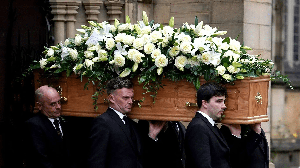 Hoàng tử William và Sir Ferguson tham dự tang lễ Charlton, Glazer và Ten Hag vắng mặt
