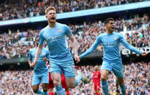 Man City 2-2 Liverpool: Xứng đáng Top 1